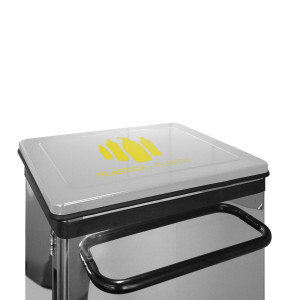 TROLLEY PORTAVASO IN WPC IDROREPELLENTE D 30CM COD. 5144