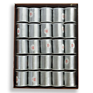 CASSETTIERA 5 CASSETTI COLORATI VARICOLOR MIX5 BIANCO GHIACCIO DURABLE