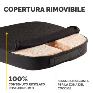 CUSCINO BREYTA COMFORT PER SEDUTA FELLOWES COD. 100119850
