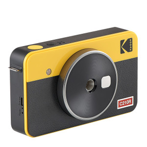 KODAK FOTOCAMERA ISTANTANEA MINI SHOT COMBO 2 RETRO -GIALLO COD. KOCAMC210RY