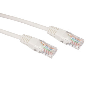 CAVO PATCH UTP CAT 6, CCA, 26AWG, GUAINA IN PVC, COLORE GRIGIO_IMKC COD. 486605391