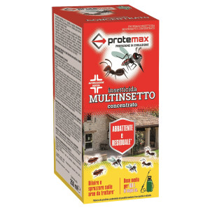 INSETTICIDA MULTINSETTO CONCENTRATO 250ML PROTEMAX COD. PROTE368.B