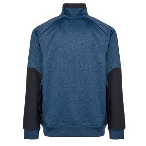 FELPA MEZZA ZIP LEEDS TG L BLU U-POWER COD. WEY365DB-L