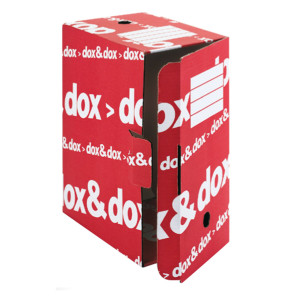 SCATOLA ARCHIVIO DOXDOX 170X350X250MM REXEL COD. 1600174 CONFEZIONE DA 12