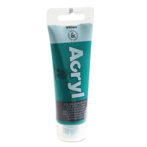 COLORE ACRYL FINE TUBO DA 75ML VERDE SMERALDO 641 PRIMO COD. 420TA75641N