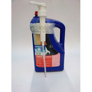 SAPONE LAVAMANI INDUSTRIA SOAP 5 LT IN TANICA DISPENSER SANITEC COD. 1045