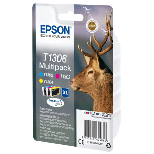 MULTIPACK CONTENENTE 3 INKJ (1 CIANO 1MAGENTA 1GIALLO BX320FW COD. C13T13064012