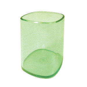 PORTAPENNE BICCHIERE TRASPARENTE VERDE ARDA COD. TR4111V