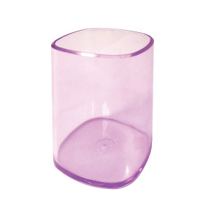 PORTAPENNE BICCHIERE TRASPARENTE VIOLA ARDA COD. TR4111VI