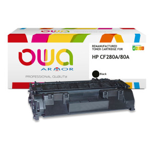 TONER NERO ARMOR PER HP LASERJET PRO400 M401, M425 2700PAG COD. K15589OW