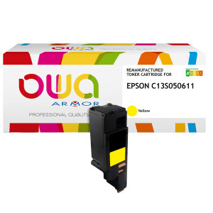 ARMOR TONER COMPATIBILE GIALLO PER EPSON AL C1700-C1750-CX17_1.400 PAG COD. K15634OW