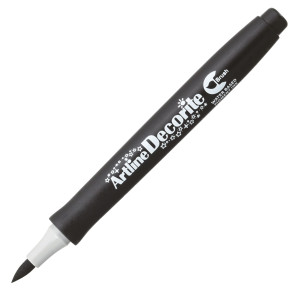 MARCATORE DECORITE PUNTA PENNELLO NERO ARTLINE COD. A EDF-F/N