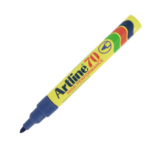 MARCATORE ARTLINE A 70 PERMANENTE PUNTA TONDA BLU COD. A 70/B