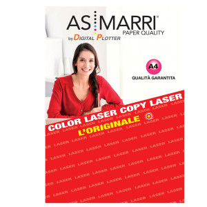 POLIESTERE LASER A3 ADESIVO TRASPARENTE PERMANENTE LUCIDO 100FG MARRI COD. 0671