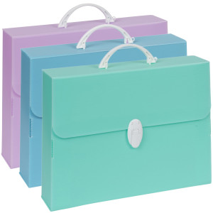 VALIGETTA POLIONDA EVERY LINE PASTEL 27X37,5CM DORSO 8CM FAVORIT COD. 100501101