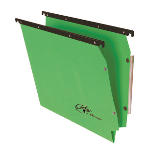 CARTELLA SOSPESA ARMADIO 33/V VERDE JOKER BERTESI COD. 414F LINK-A6 CONFEZIONE DA 25