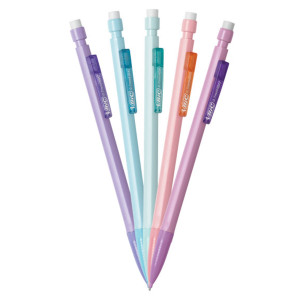 SCATOLA 12 PORTAMINE HB 0.7MM MATIC PASTEL BIC COD. 511060