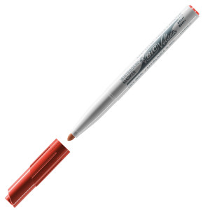 PENNARELLO VELLEDA 1741 PUNTA TONDA WHITEBOARD ROSSO BICÂ® COD. 9581691 CONFEZIONE DA 12