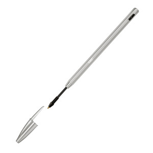 PENNA SFERA CON CAPPUCCIO CRISTALÂ® RE'NEW 1MM NERO BICÂ® COD. 997201