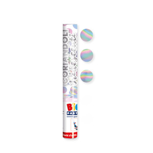 SPARACORIANDOLI CANNON COLORI ASSORTITI METAL IRIDESCENTE GITTATA 8MT BIG PARTY COD. 50267. CONFEZIONE DA 12