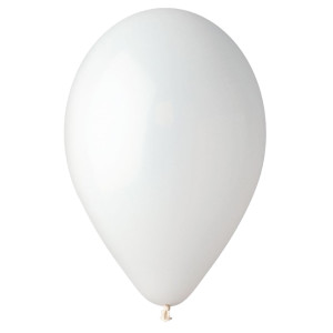 BUSTA 25 PALLONCINI IN LATTICE D26CM BIANCO BIG PARTY COD. 72013
