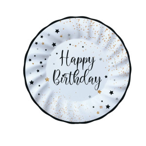 8 PIATTI D20CM HAPPY BIRTHDAY BIG PARTY COD. 74545