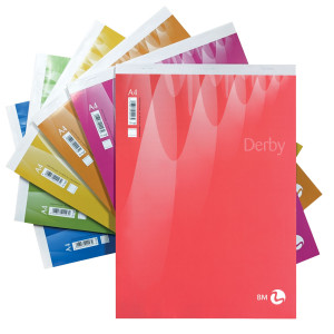 BLOCCO NOTE DERBY 150X210MM 70FG 60GR PM 5MM BM COD. 0100016 CONFEZIONE DA 10