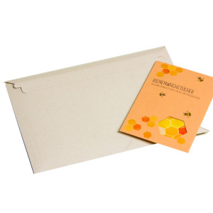 200 BUSTE IN CARTONCINO TESO CART GRASS A5+ 26X20,5X-2,5CM GRASS GREEN COD. 543280