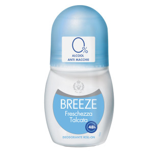 ROLL ON DEODORANTE FRESCHEZZA TALCATA BREEZE 50ML COD. 138410