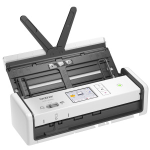 BROTHER SCANNER DESKTOP COMPATTO CON DUPLEX (DUAL CIS) E WIRELESS. COD. ADS1800WUN1