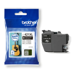 BROTHER CARTUCCIA NERO DA 500 PAGINE PER DCPJ1050DW E MFCJ1010DW COD. LC421XLBK