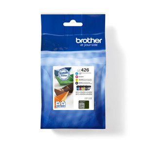 BROTHER KIT 4 CARTUCCE BK/C/M/Y - 1.500PAG/3.000 PAG COD. LC426VAL