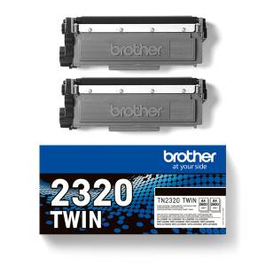 BUNDLE DI 2 TONER NERO TN-2320 DA 2.600 PAGINE COD. TN2320TWIN
