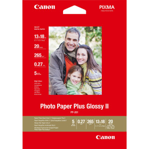 CANON CARTA FOTOGRAFICA PP-201 260G/M2 13X18CM 20FOGLI COD. 2311B018