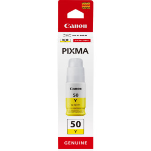 CARTUCCIA CANON GIALLO INK GI-50 7.700 PAG