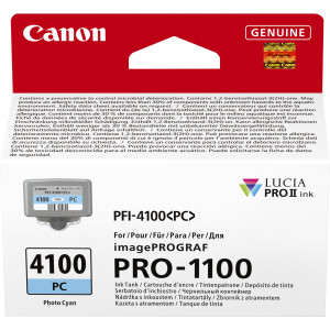 CANON CARTUCCIA INK PFI-4100 CIANO PHOTO COD. 6781C001