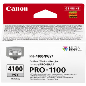 CANON CARTUCCIA INK PFI-4100 GRIGIO PHOTO COD. 6784C001