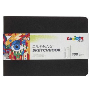 SKETCHBOOK 20 FOGLI CARTA 160GR F.TO A5 CARIOCA PLUS COD. 45222