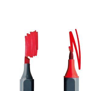ASTUCCIO 10 SKETCH MARKER DOPPIA PUNTA COLORI ASSORTITI CARIOCA PLUS COD. 45241