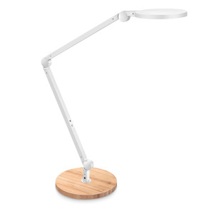 LAMPADA A LED GIANT BIANCO CON BASE IN LEGNO COD. 2003505301