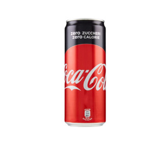 COCA COLA ZERO LATTINA 33CL COD. COCZ CONFEZIONE DA 24