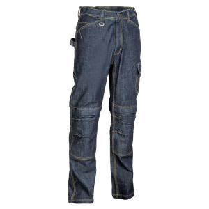 JEANS BIARRITZ HAVANA TAGLIA 54 BLU COFRA COD. V153-0-00-54