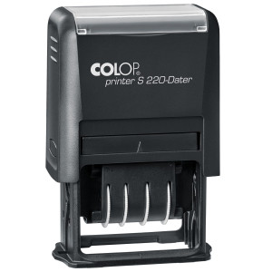 TIMBRO DATARIO S220 4MM AUTOINCHIOSTRANTE COLOP COD. S220 BLISTER