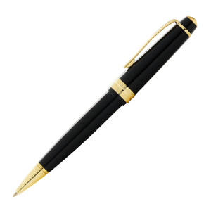 PENNA SFERA BAILEY LIGHT PUNTA F FUSTO NERO/ORO CROSS COD. E011021