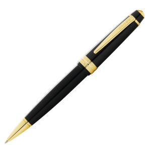 PENNA SFERA BAILEY LIGHT PUNTA F FUSTO NERO/ORO CROSS COD. E011021
