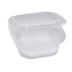 PACK 50 CONTENITORI IN PP COPERCHIO INCERNIERATO 15,5X15,5CM H5,7CM QC1-750 COD. 48411072