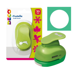 FUSTELLA CON MOTIVO CERCHIO DIM. 25MM DECO COD. 11480