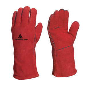 GUANTO PER SALDATORI CA515R TG.10 IN PELLE CROSTA BOVINO COD. CA515R10 CONFEZIONE DA 12