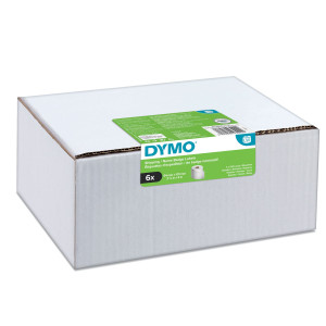 VALUE PACK 6 ROTOLI ETICHETTE SPEDIZ/BADGE 54X101MM BIANCO (220ETIC/RT) DYMO LW COD. 2093092