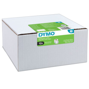 VALUE PACK 12 ROTOLI ETICHETTE MULTI-USO 57X32MM BIANCO (1000 ETIC/RT) DYMO LW COD. 2093095